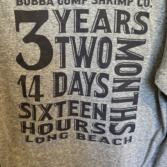 Bubba Gump’s Forrest Gump Graphic T-Shirt Size Medium - Picture 4 of 5